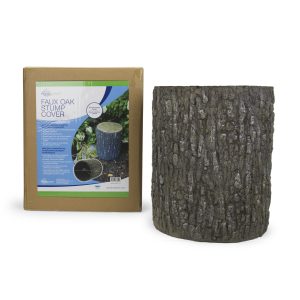FAUX OAK STUMP COVER