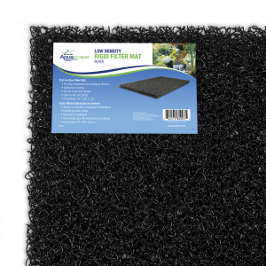 LOW DENSITY RIGID FILTER MAT